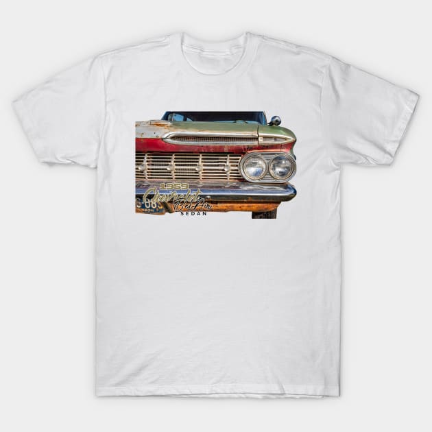 1959 Chevrolet Bel Air Sedan T-Shirt by Gestalt Imagery
